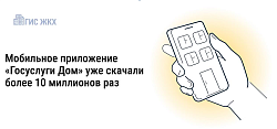 Более 10 миллионов россиян установили приложение «Госуслуги Дом»